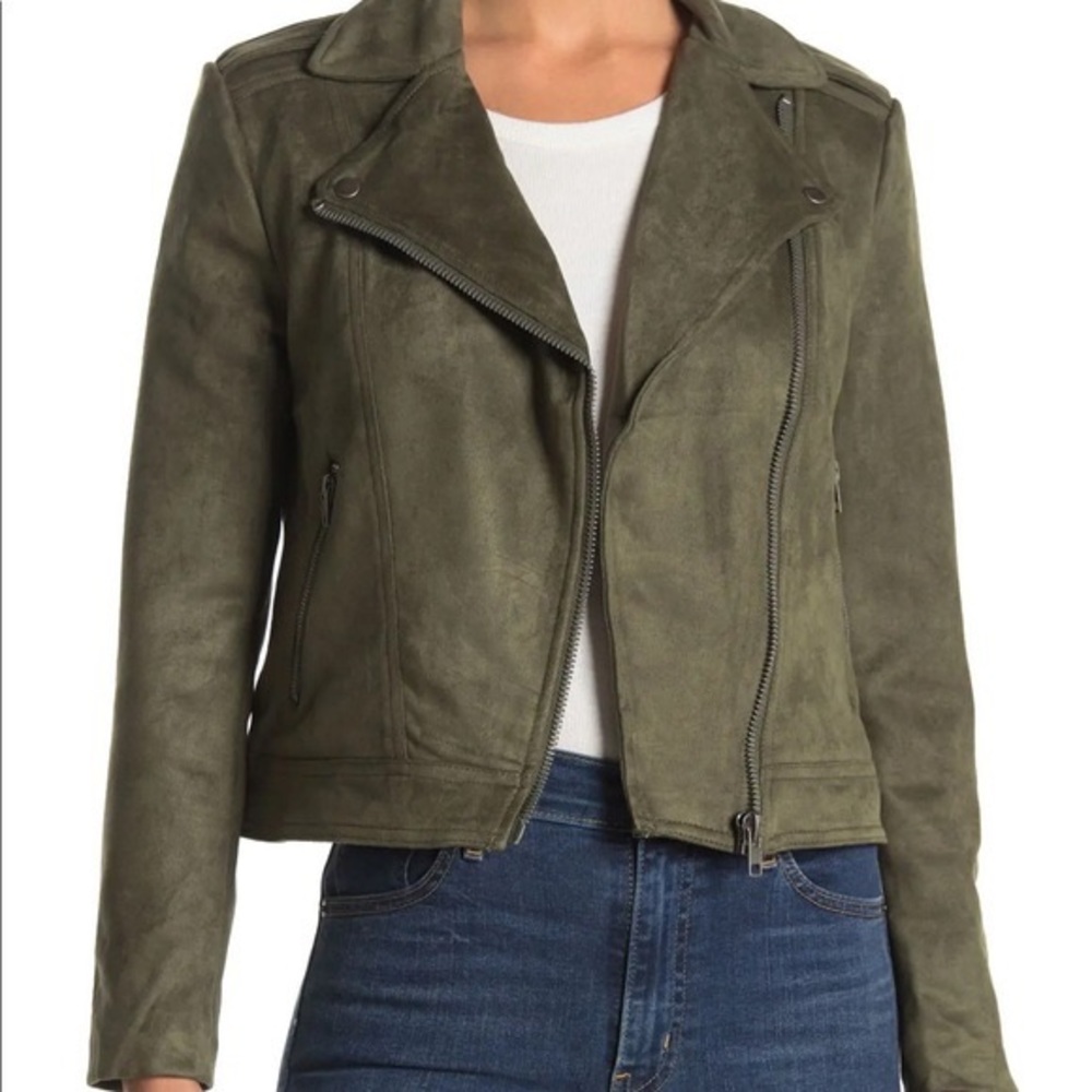 Philosophy Faux Suede Jacket